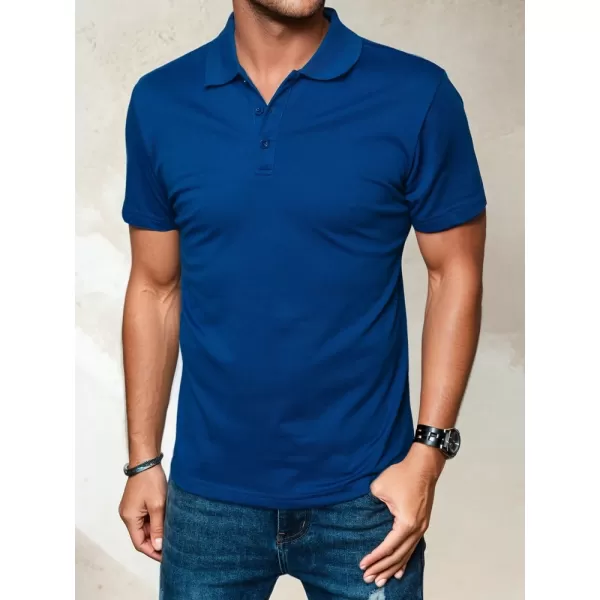  Tricou pentru bărbați DSTREET PX0551 ALBASTRU 