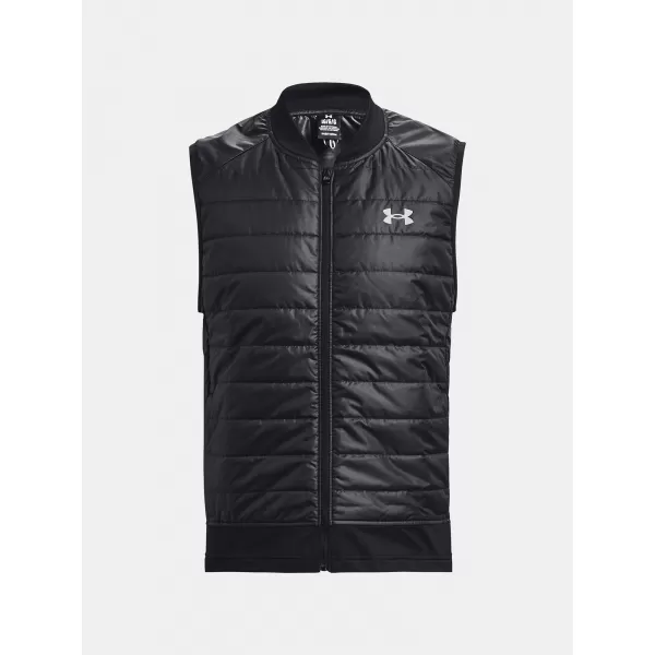  Vesta pentru bărbați UNDER ARMOUR STRM INS RUN VEST 1380870-001 NEGRU 