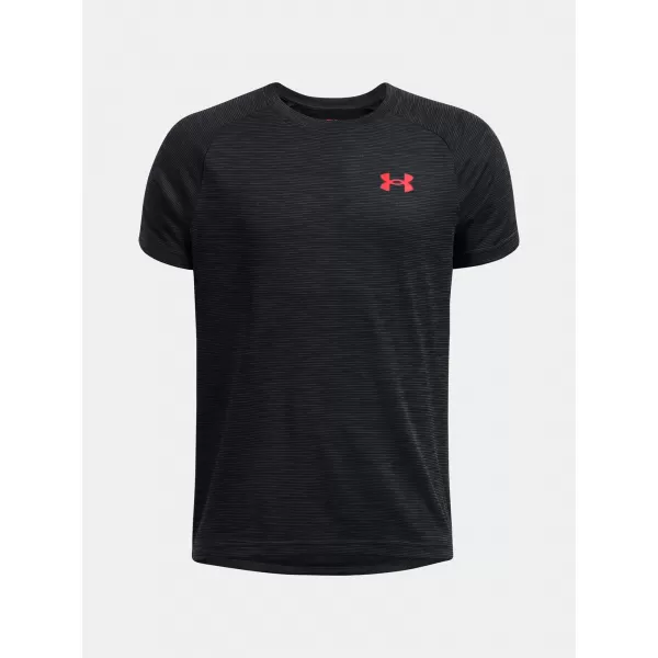  Tricou băieți UNDER ARMOUR TECH TEXTURED SS 1382790-003 NEGRU 