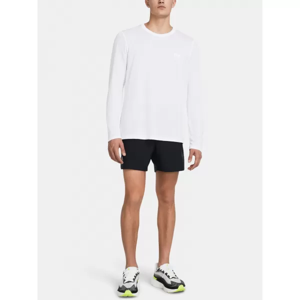  Pantaloni scurți pentru bărbați UNDER ARMOUR LAUNCH 5'' SHORTS 1382617-001 NEGRU 