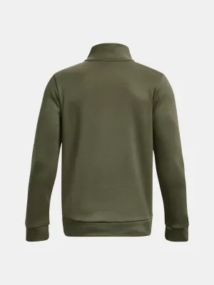 Hanorac pentru băiat UNDER ARMOUR ARMOUR FLEECE 1/4 ZIP 1373559-390 VERDE