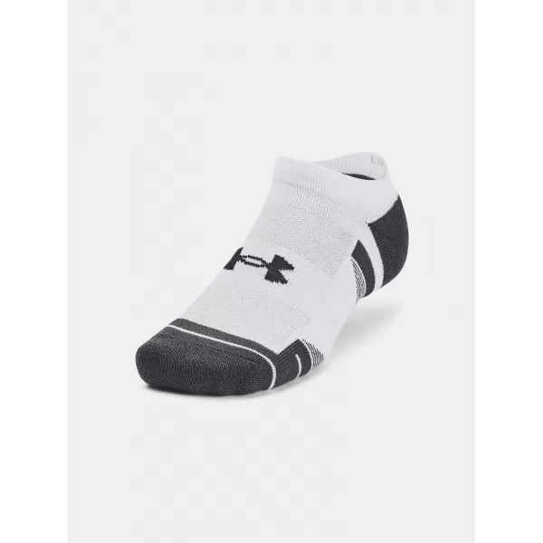  Șosete UNDER ARMOUR PERFORMANCE TECH NS (3 PÁRY) 1379503-100 ALB 