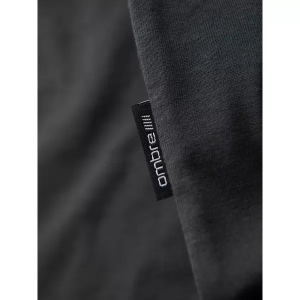  Cămaşă OMBRE OM-TSBS-0236 GRAFIT 