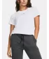Tricou pentru femei UNDER ARMOUR CAMPUS CORE SS 1383648-100 ALB