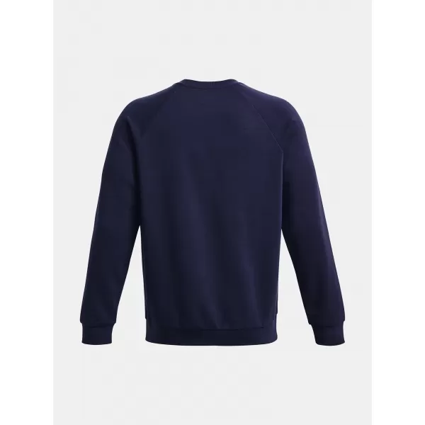  Hanorac pentru bărbați UNDER ARMOUR RIVAL FLEECE CREW 1379755-410 ALBASTRU 