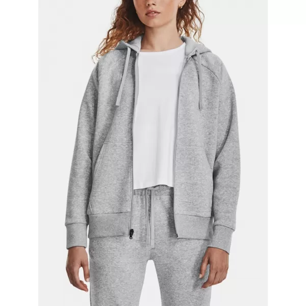  Hanorac de dama UNDER ARMOUR RIVAL FLEECE FZ HOODIE 1379497-012 GRI 