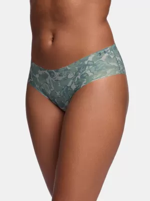 Chiloți de damă UNDER ARMOUR PURE STRETCH NOV NS HIP (3KS) 1383896-348 VERDE