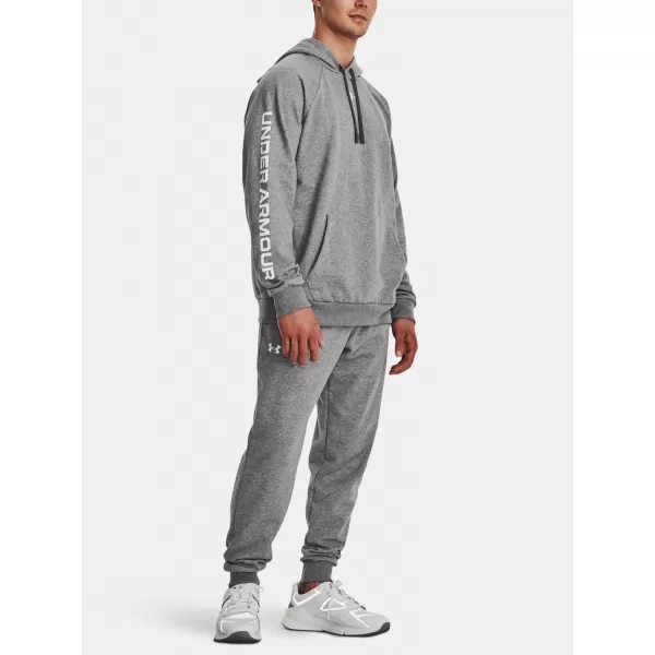  Set pentru bărbați UNDER ARMOUR RIVAL FLEECE SUIT 1379768-025 GRI 