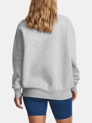 Hanorac de dama UNDER ARMOUR ESSENTIAL FLC OS CREW 1379475-012 GRI