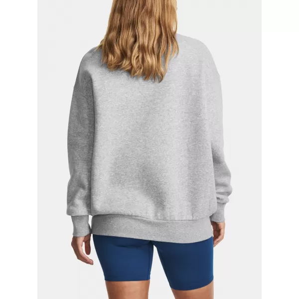  Hanorac de dama UNDER ARMOUR ESSENTIAL FLC OS CREW 1379475-012 GRI 