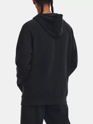 Hanorac pentru bărbați UNDER ARMOUR RIVAL FLEECE LOGO HD 1379758-001 NEGRU