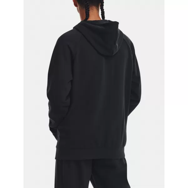  Hanorac pentru bărbați UNDER ARMOUR RIVAL FLEECE LOGO HD 1379758-001 NEGRU 