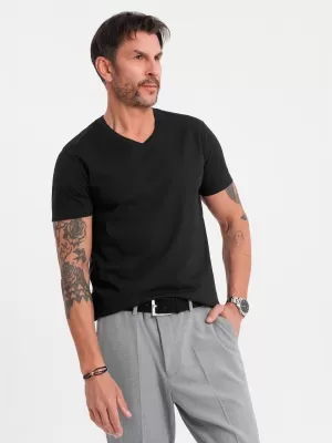 Cămaşă OMBRE OM-TSBS-0237 NEGRU