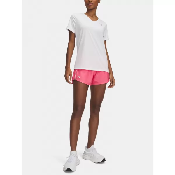  Pantaloni scurți de damă UNDER ARMOUR TECH PLAY UP SHORTS 1389882-672 ROZ 
