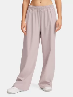 Pantaloni sport de damă UNDER ARMOUR RIVAL WIDE LEG PANT 1386453-009 GRI
