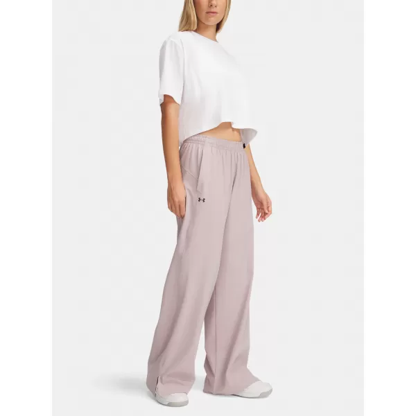  Pantaloni sport de damă UNDER ARMOUR RIVAL WIDE LEG PANT 1386453-009 GRI 