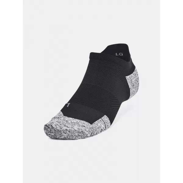 Șosete UNDER ARMOUR AD RUN CUSHION NS (3 PÁRY) 1387044-001 NEGRU 