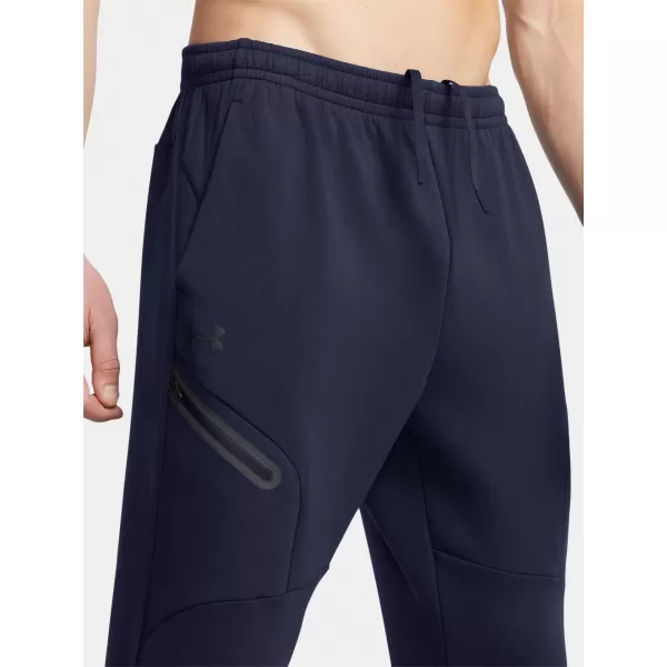  Pantaloni de trening pentru bărbați UNDER ARMOUR UNSTOPPABLE FLC JGR EU 1389353-410 ALBASTRU 