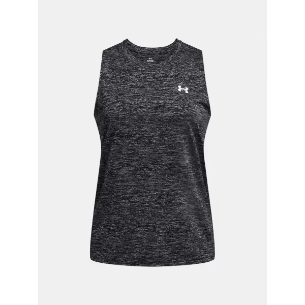  Maieu de damă UNDER ARMOUR TECH TANK TWIST 1383656-001 NEGRU 
