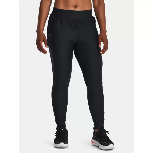  Pantaloni sport de damă UNDER ARMOUR QUALIFIER ELITE PANT 1379346-001 NEGRU 