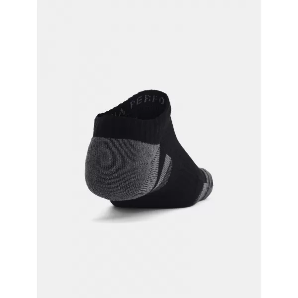  Șosete UNDER ARMOUR PERFORMANCE COTTON NS (3 PÁRY) 1379526-001 NEGRU 
