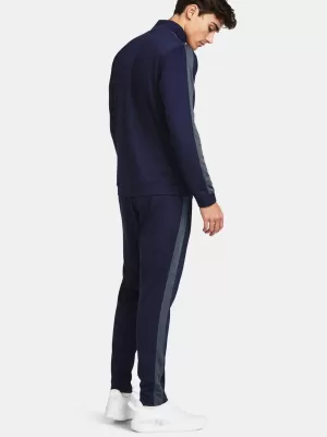 Set pentru bărbați UNDER ARMOUR KNIT TRACK SUIT 1357139-410 ALBASTRU
