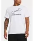 Tricou pentru bărbați UNDER ARMOUR GL FOUNDATION UPDATE SS 1382915-100 ALB