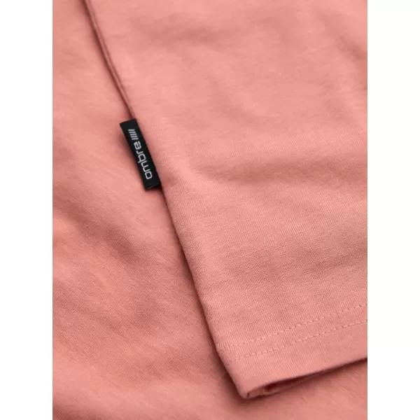  Cămaşă OMBRE OM-TSBS-0237 ROZ 
