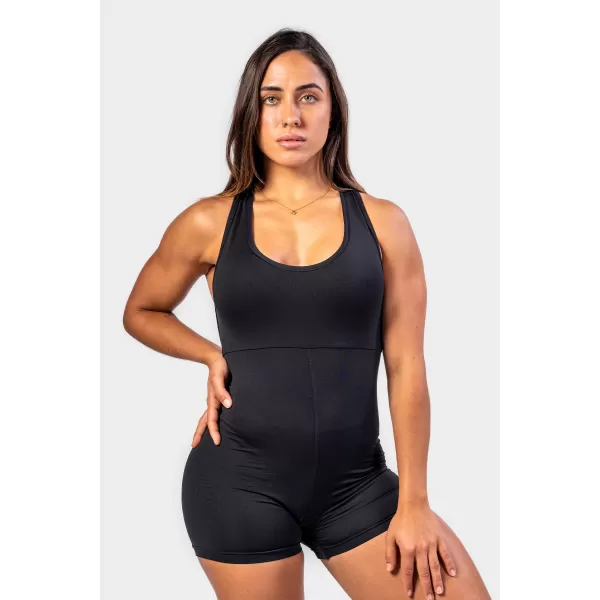  Salopetă sport scurtă 5 inci GYM RAT 287 BLACK Nebbia 