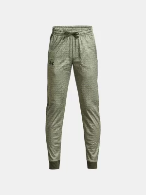 Pantaloni sport pentru băieți UNDER ARMOUR PENNANT 2.0 NOVELTY P 1373498-390 VERDE