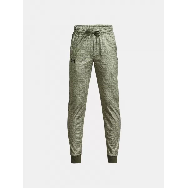  Pantaloni sport pentru băieți UNDER ARMOUR PENNANT 2.0 NOVELTY P 1373498-390 VERDE 