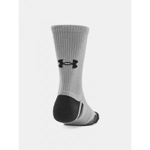  Șosete UNDER ARMOUR PERFORMANCE TECH CREW (3 PÁRY) 1379512-011 GRI 