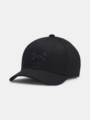Șapcă de băiat UNDER ARMOUR YOUTH BRANDED LOCKUP ADJ 1381646-002 NEGRU