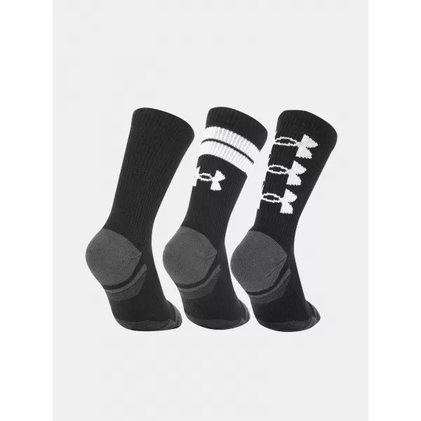  Șosete UNDER ARMOUR PERF TECH NOV CREW (3 PÁRY) 1379515-002 NEGRU 