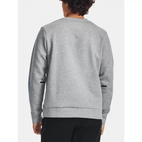 Hanorac pentru bărbați UNDER ARMOUR UNSTOPPABLE FLC CREW 1381688-011 GRI 