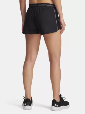 Pantaloni scurți de damă UNDER ARMOUR TECH PLAY UP SHORTS 1389882-001 NEGRU