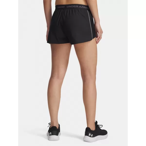 Pantaloni scurți de damă UNDER ARMOUR TECH PLAY UP SHORTS 1389882-001 NEGRU 