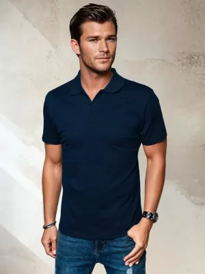 Tricou pentru bărbați DSTREET PX0553 ALBASTRU ÎNCHIS
