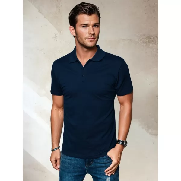  Tricou pentru bărbați DSTREET PX0553 ALBASTRU ÎNCHIS 