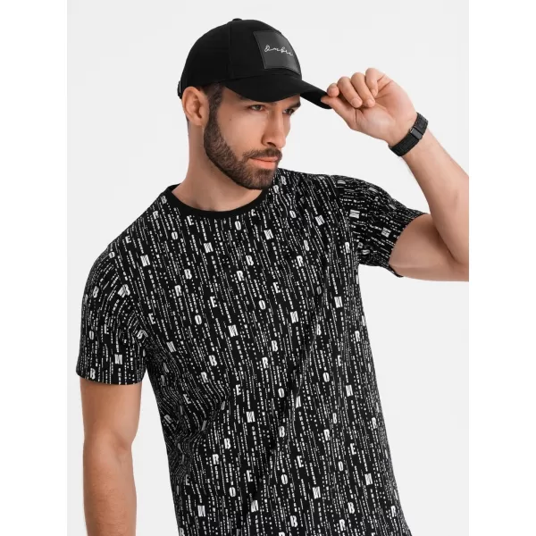  Cămaşă OMBRE OM-TSFP-0225 NEGRU 