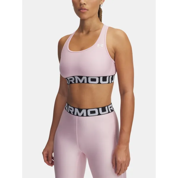  Sutien de damă UNDER ARMOUR HG MID BRANDED 1383544-647 ROZ 