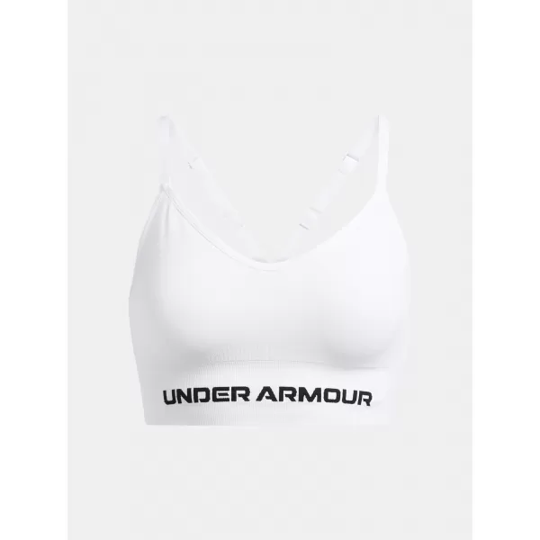  Sutien de damă UNDER ARMOUR VANISH SEAMLESS LOW BRA 1384417-100 ALB 