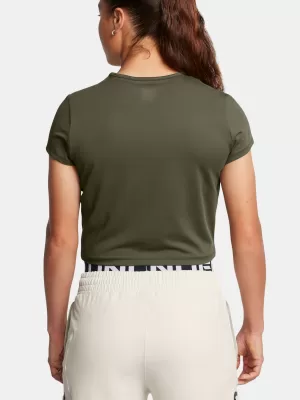 Tricou pentru femei UNDER ARMOUR MERIDIAN BABY TEE 1387729-390 VERDE