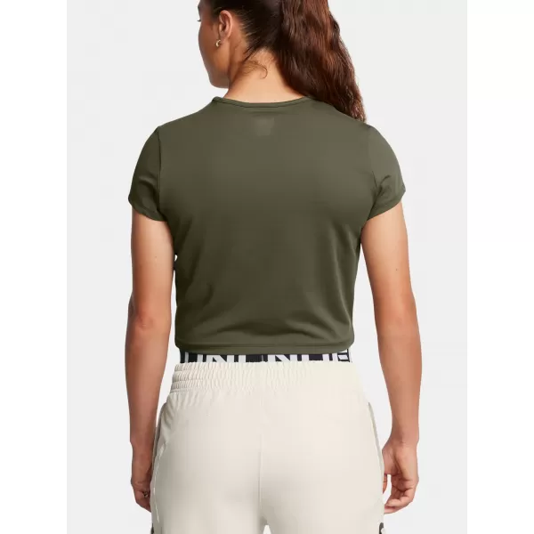  Tricou pentru femei UNDER ARMOUR MERIDIAN BABY TEE 1387729-390 VERDE 