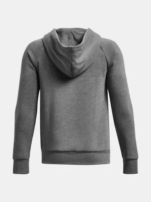 Hanorac pentru băiat UNDER ARMOUR RIVAL FLEECE FZ HOODIE 1379794-025 GRI