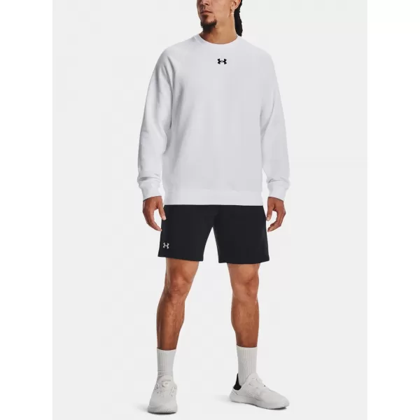  Pantaloni scurți pentru bărbați UNDER ARMOUR RIVAL FLEECE SHORTS 1379779-001 NEGRU 