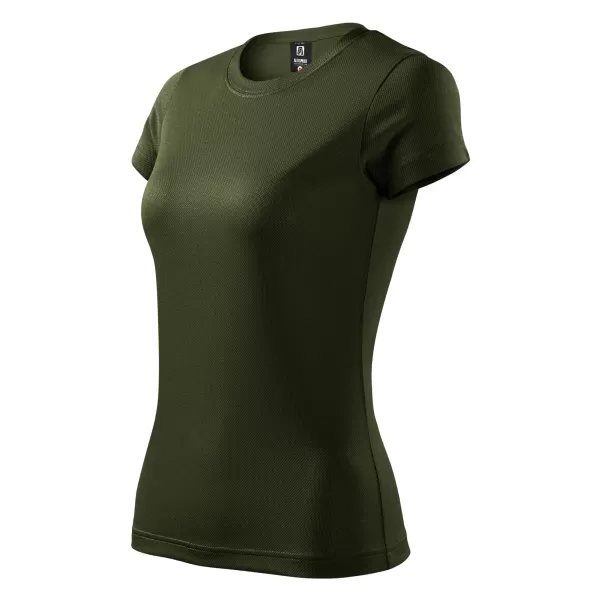  Cămașă funcțională feminină ALTISPORT NoPrint NP/ALW041 MILITAR 