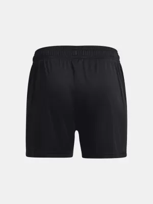 Pantaloni scurți pentru fete UNDER ARMOUR GS CH. KNIT SHORT 1379457-001 NEGRU