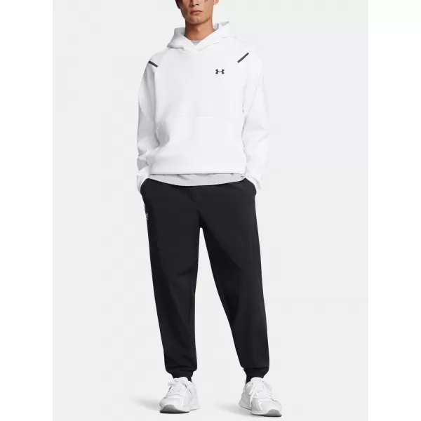  Pantaloni de trening pentru bărbați UNDER ARMOUR VIBE WOVEN JOGGER 1386557-001 NEGRU 