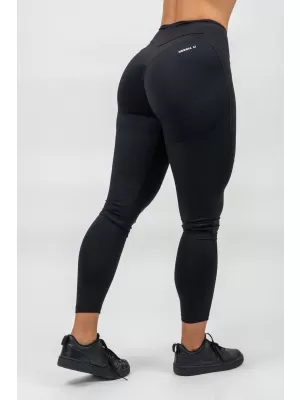 Jambiere modelând talie înaltă GLUTE PUMP 247 BLACK Nebbia